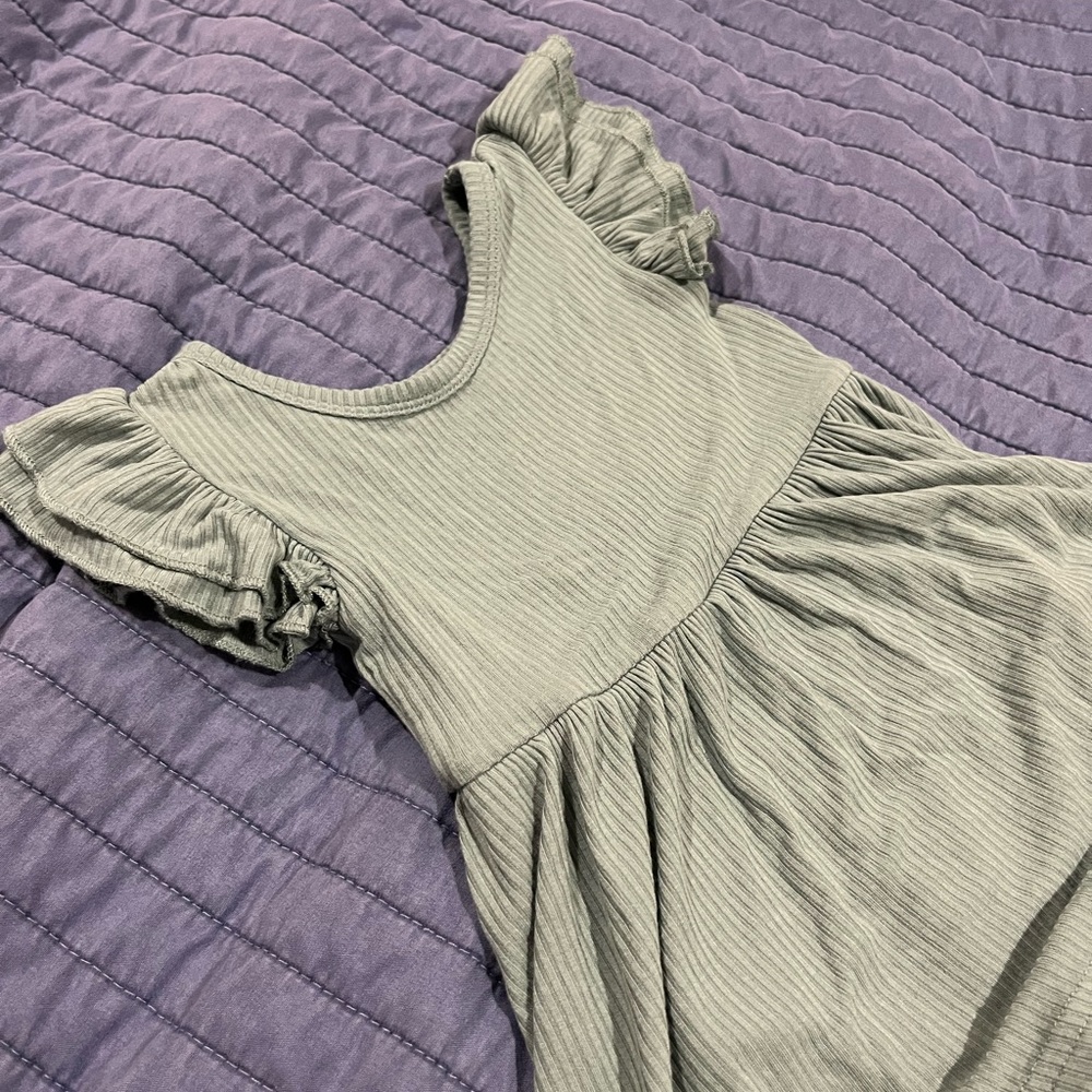 Little Sleepies Flutter Twirl dress - ribbed